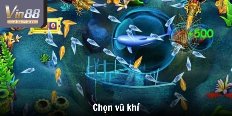 Thành viên chọn loại vũ khí phù hợp