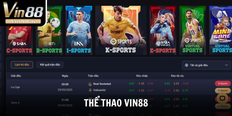 Cá cược thể thao kịch tính với hàng nghìn trận đấu mỗi ngày